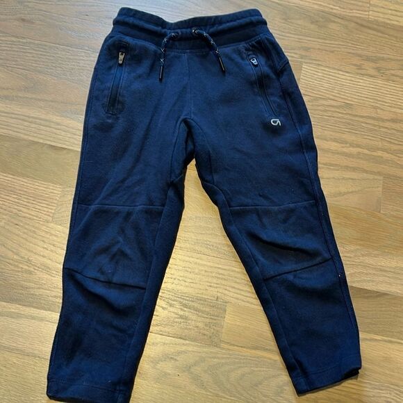 Gap Fit Navy Blue Joggers Sweatpants Size XS 4-5 - Picture 1 of 5